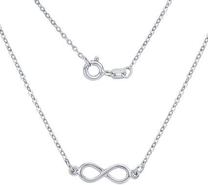 Silvego Infinity silver necklace SMJN023WJ4ZT