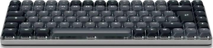 Actual product image Satechi SM1 Slim Mechanical Bacllit BT Keyboard German dark (DE, Cable, Wireless)