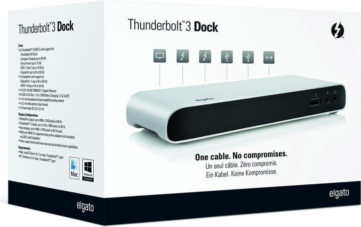 Image du produit Elgato Quai Thunderbolt 3 (USB-A, Thunderbolt, 1 ports)