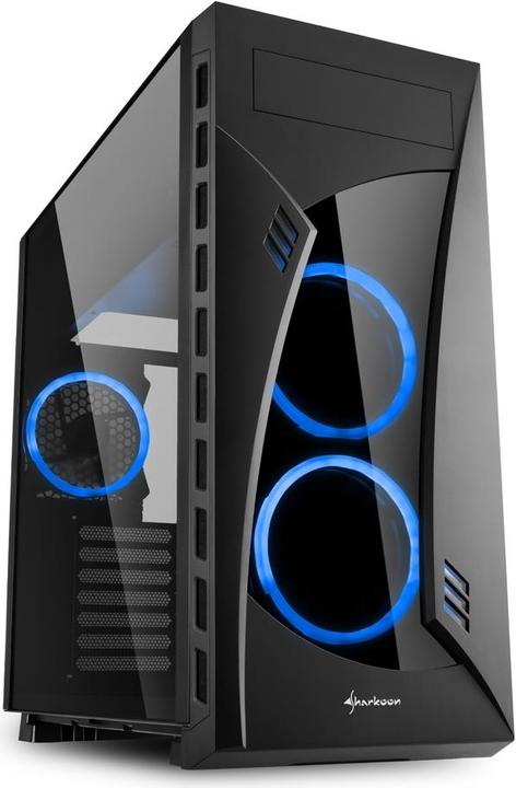 Produktbild Sharkoon Night Shark Blue (ATX, E-ATX)