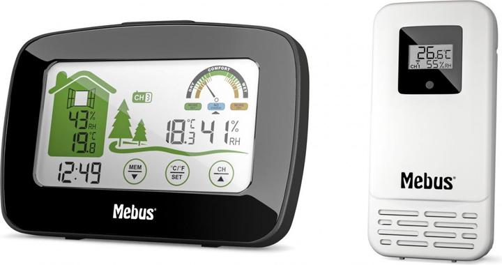 Actual product image Mebus 40902 Radio weather station
