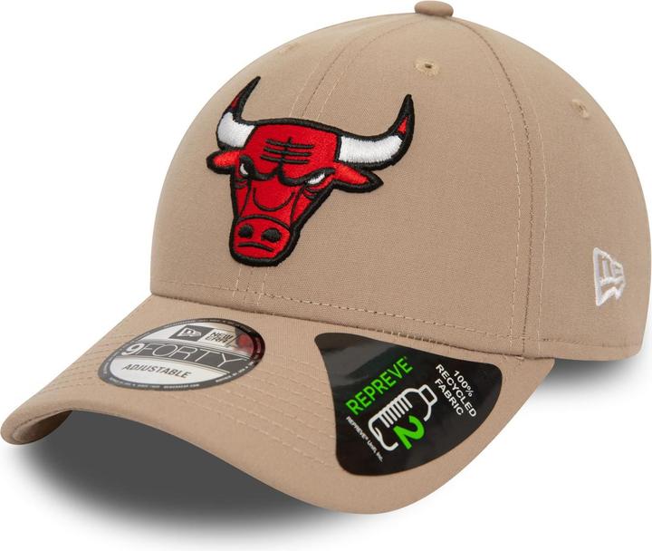 New Era 9Forty Snapback Cap - Repreve Chicago Bulls Ash