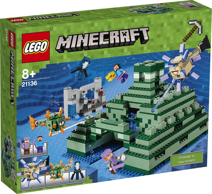 LEGO Das Ozeanmonument (21136, LEGO Minecraft)