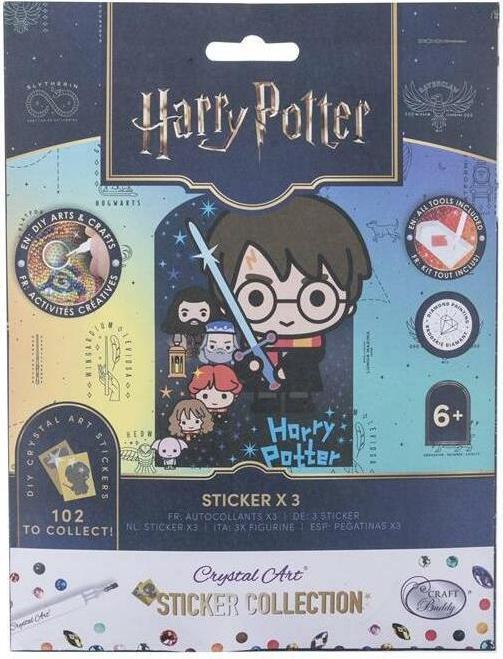 Craft Buddy Harry Potter Crystal Art Sticker Pack