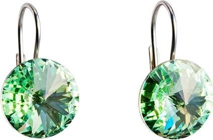 Evolution Group Silver earrings 31.106.3 chrysolite (L)