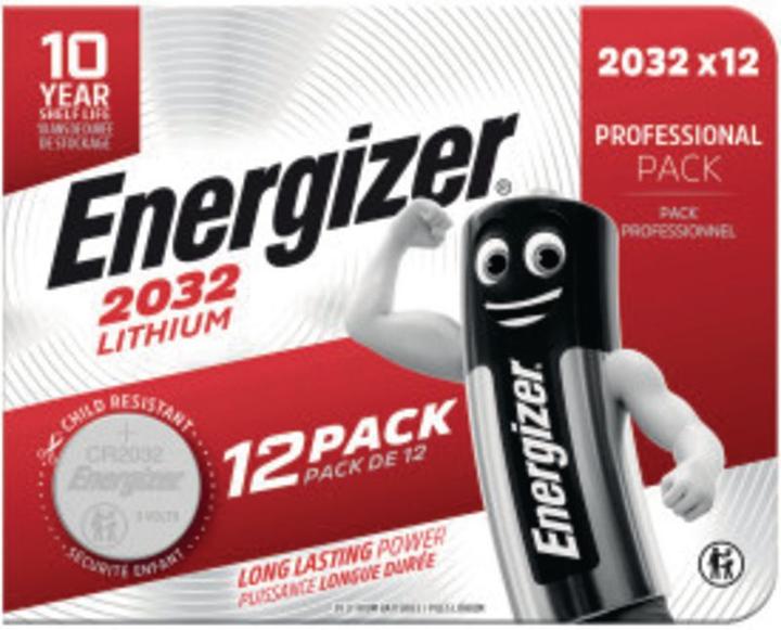 Produktbild Energizer Lithium CR2032 (12 Stk., CR2032, 240 mAh)