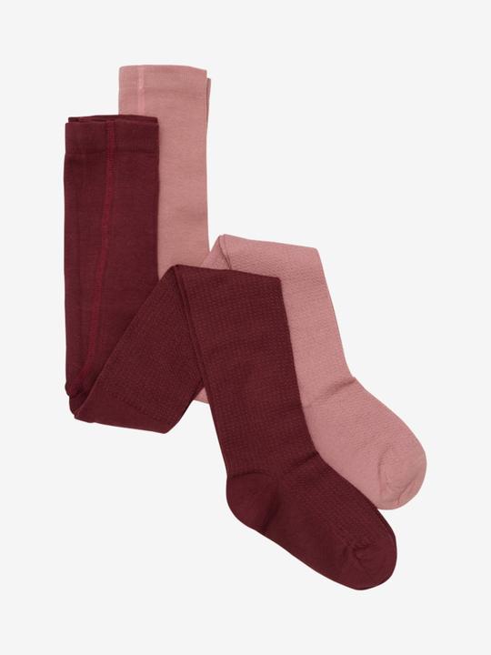 Minymo Strumpfhosen mit Strickmuster 2-er Pack (56/62)