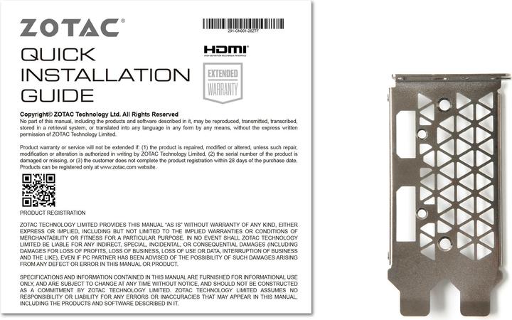 Produktbild Zotac GeForce RTX 3050 (6 GB)