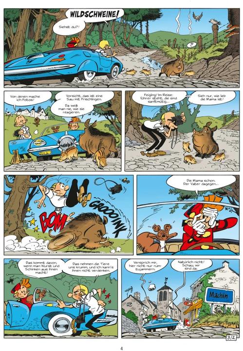 Produktbild Spirou und Fantasio Spezial 39: Der Wolfsmensch (Charel Cambré, Rolf Erdorf, Marc Legendre, Deutsch)