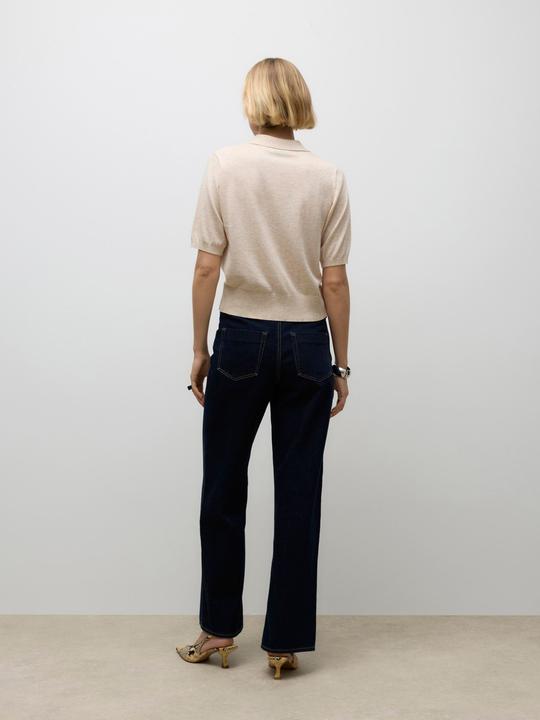 Actual product image Vero Moda AWSIKITA Gestricktes Poloshirt Polo (M)