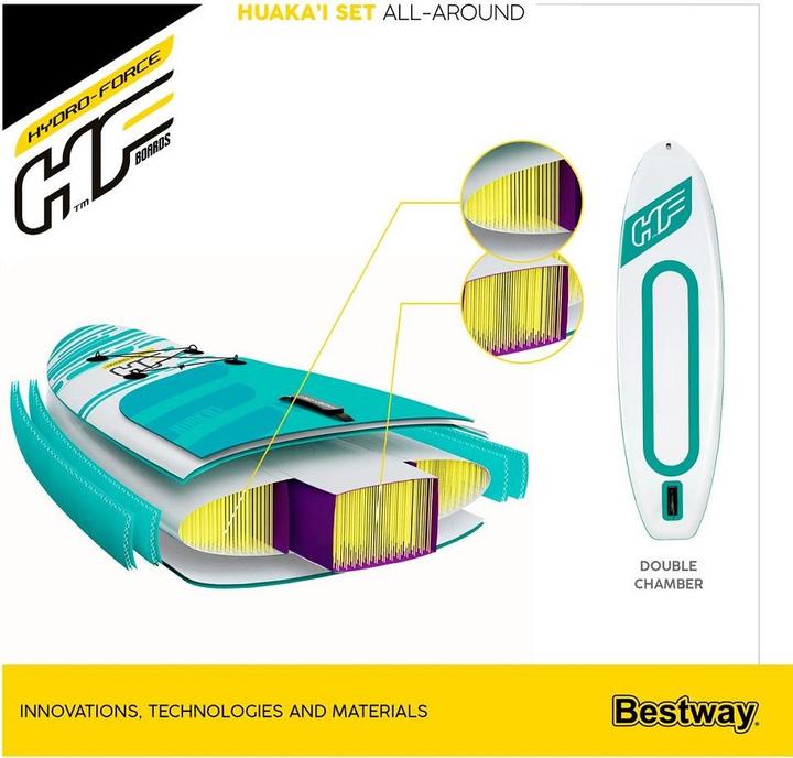 Immagine prodotto Bestway HF SUP Set Huakai'I 305x84x15cm (10')