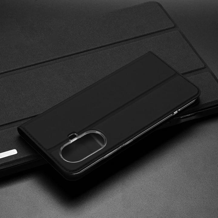 Productafbeelding Dux Ducis Skin Pro Case Voor Realme 10 5G / Realme 9i 5G Cover Flip Card Wallet Stand Zwart (Realme 10S 5G, Realme 9 5G)