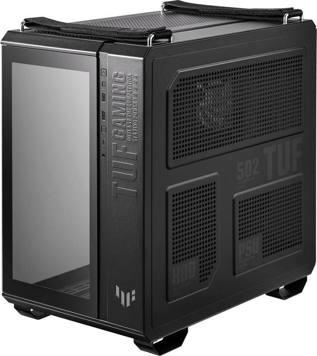 Actual product image ASUS Case TUF GT502 PLUS TG Gaming Black (mATX, Mini-ITX, ATX)