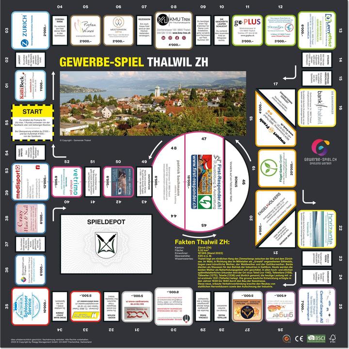 Produktbild Gewerbe-Spiel Thalwil ZH (Deutsch)