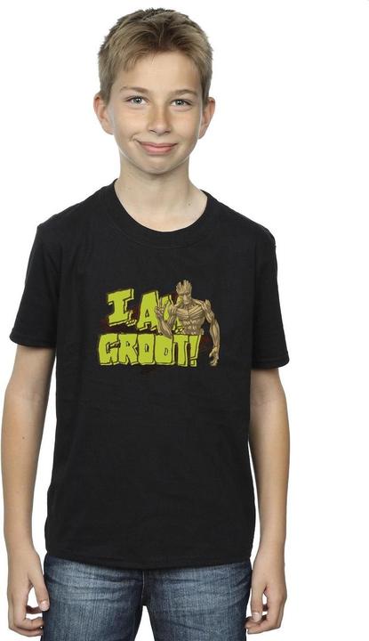 Immagine prodotto Guardians of the Galaxy I Am Groot Maglietta Ragazzi (140, 146)