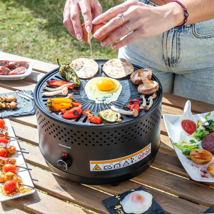 Immagine prodotto InnovaGoods Barbecue a carbone senza fumo portatile CleanQ