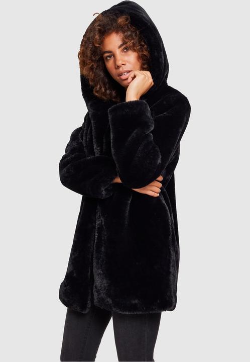 Actual product image Urban Classics Ladies Hooded Teddy Coat (S)