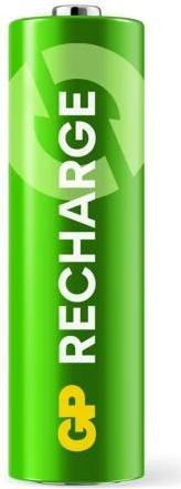 Actual product image GP Batteries GP - Recharge Rechargeable Battery, Size AA, 2100 mAh, 4-pack (4 pcs., AA, 2100 mAh)