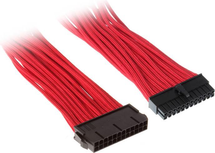 Immagine prodotto Silverstone Estensione ATX 24-24Pin rosso