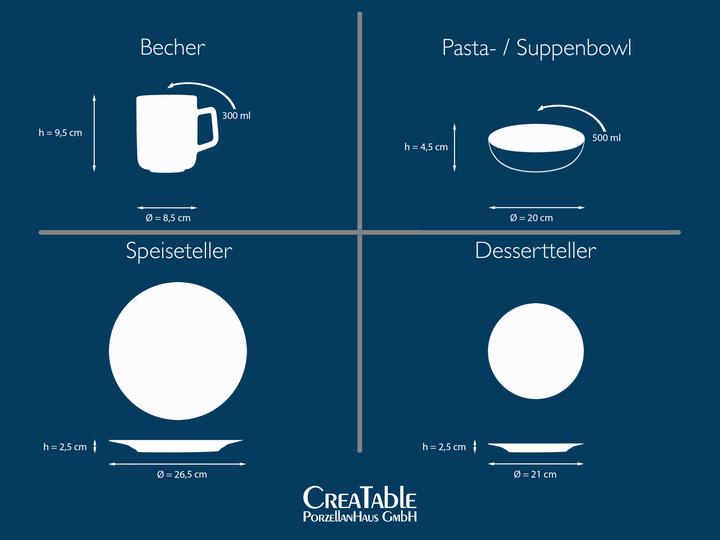 Produktbild CreaTable Weihnachten (16 Stück)