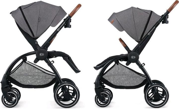 Produktbild KinderKraft EVOLUTION COCOON 2in1 stroller platinum grey