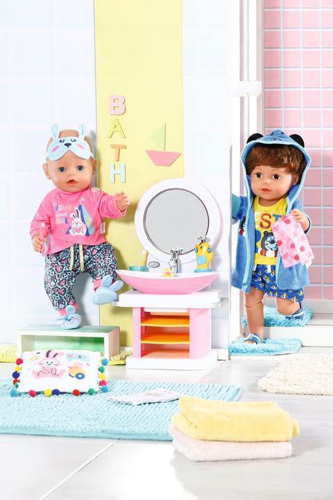 Produktbild Zapf Creation BABY born Bath Deluxe Bademantel, 43cm