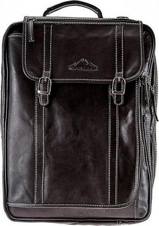 Alpenleder Notebooktasche Allgäu Ebenholz 17 (17")