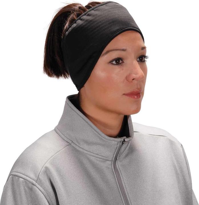 Actual product image Ergodyne Headband N-Ferno 6887, fleece lining, black