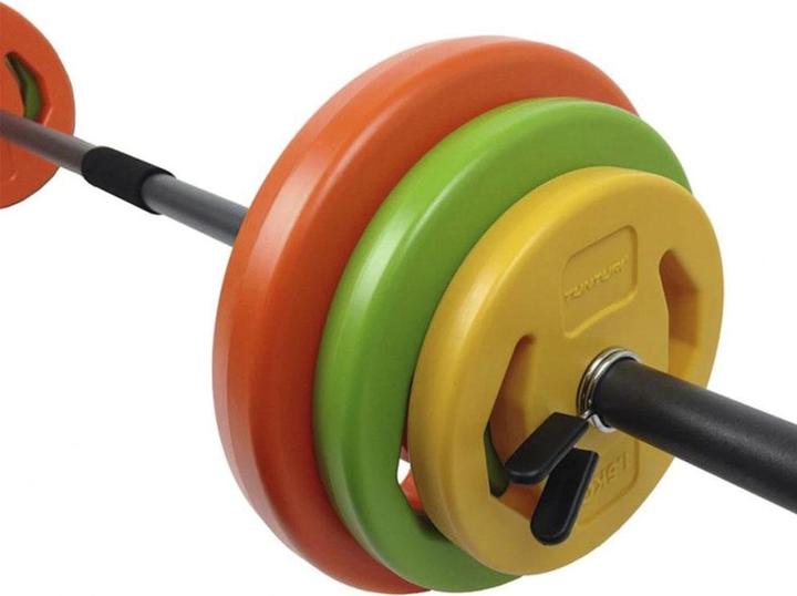 Actual product image Tunturi Aerobic Pump Hantelset komplett (2 x 1.5 kg, 2 x 2.5 kg, 2 x 5 kg)