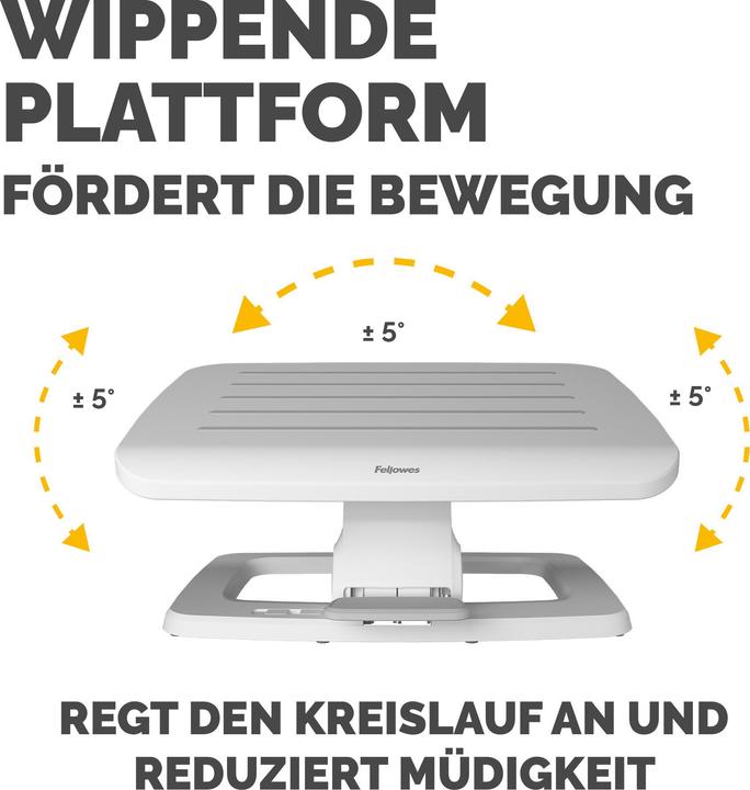 Image du produit Fellowes Hana Lt Foot Rest Blanc (45 x 35 cm)