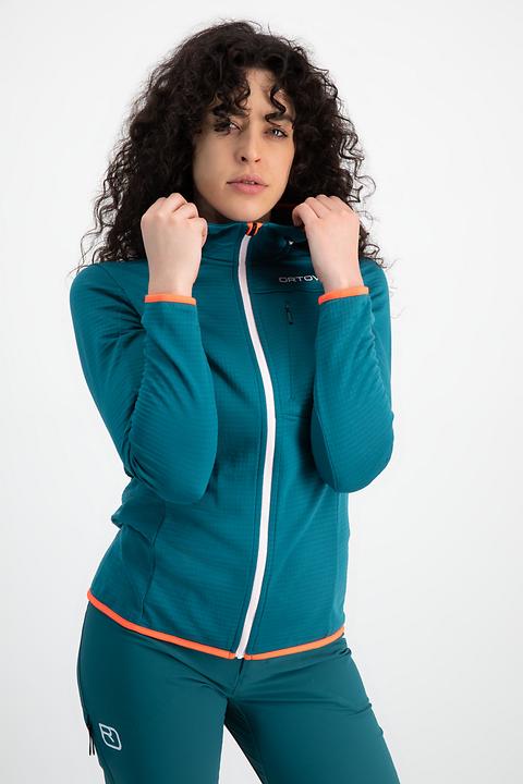 Immagine prodotto Ortovox Fleece Light Grid Hoodie midlayer donna (XS)