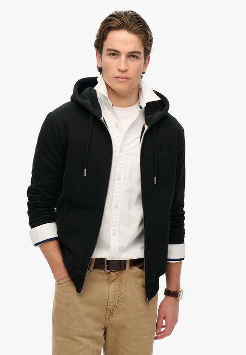 Actual product image Superdry Essential Logo Zip Hoodie (S)