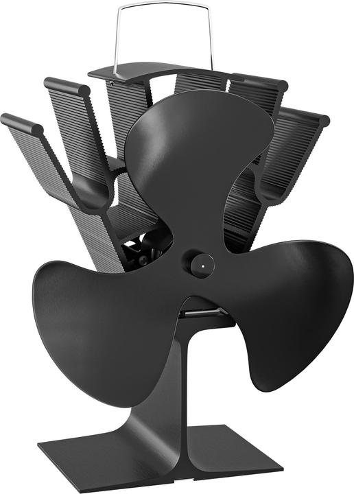 Image du produit Wiltec Ventilateur de poêle Bois 3 Hélices 70-350°C Autoalimentation thermique par Chaleur Sans courant