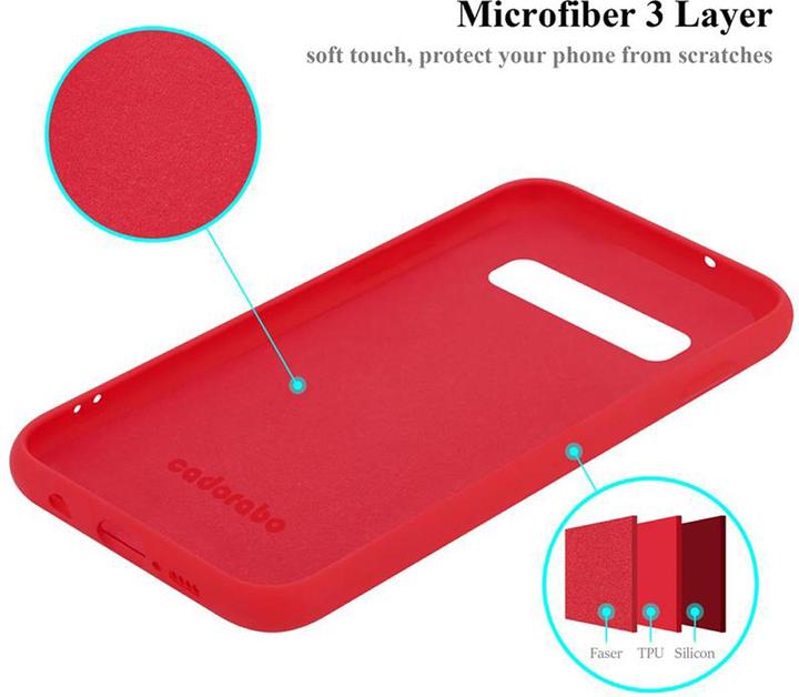 Image du produit Cadorabo TPU Liquid Silicone Case Cover (Samsung Galaxy S10)