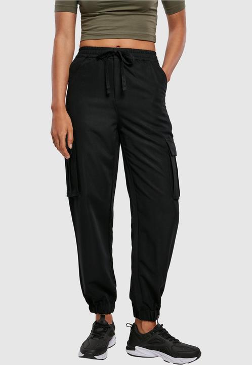 Image du produit Urban Classics Pantalons cargo en sergé viscose pour dames (L)