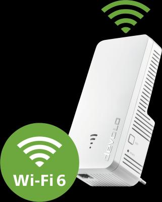 Productafbeelding Devolo WiFi 6 Repeater 3000 (2402 Mbit/s, 574 Mbit/s)
