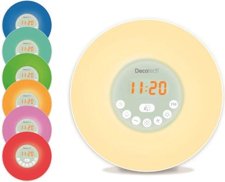 Actual product image Lexibook Sunrise Colour Alarm Clock