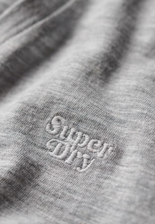 Immagine prodotto Superdry Strukturiertes T-Shirt mit V-Ausschnitt und Stickerei (10)