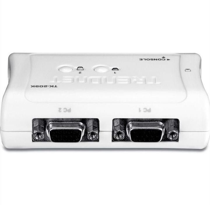 Image du produit Trendnet TK-209K Kit de commutateur KVM USB à 2 voies avec audio