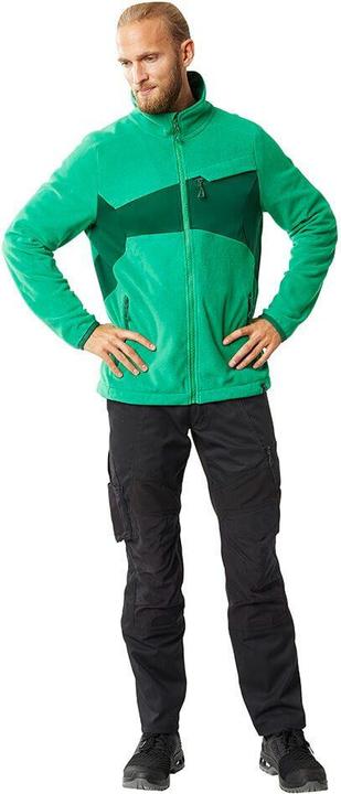 Actual product image Mascot Micro fleece jacket Customised 22503 black-blue size XL (XL)
