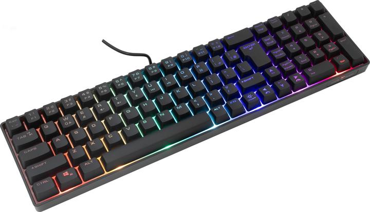 Produktbild White Shark Shark Gaming membrane Keyboard GLADIUS, US Layout, Black (GK-001114) (US, Kabelgebunden)