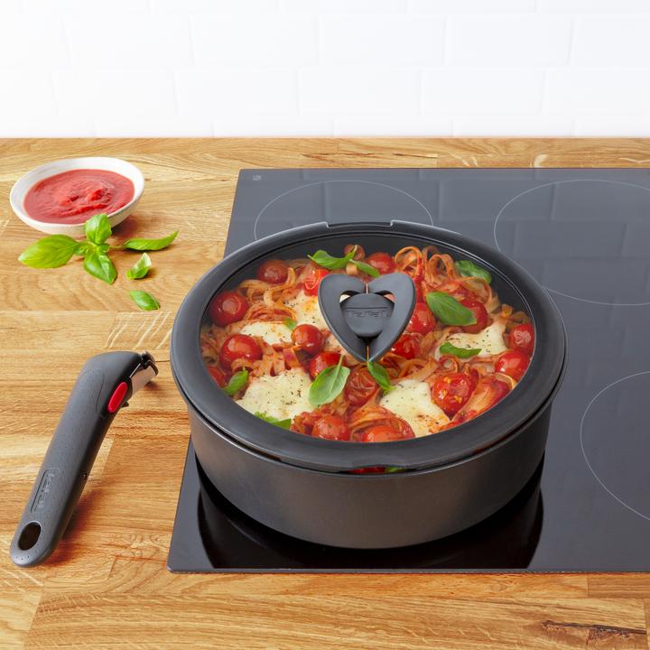 Produktbild Tefal Ingenio G6 Glasdeckel-Set 16/18/20cm (20 cm, Kunststoff, Glas)