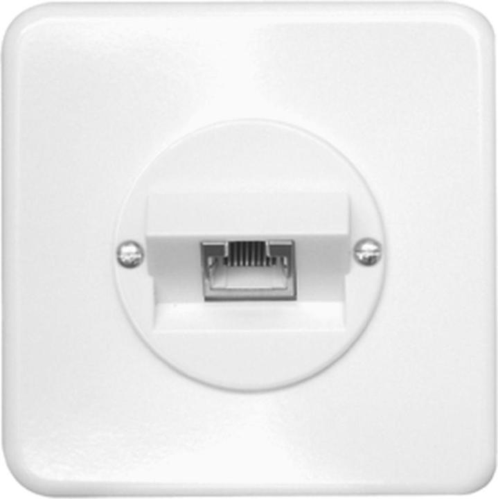 Produktbild Elbro UP-Anschlussdose Standard 1×RJ45 weiss