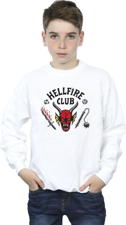 Produktbild Netflix Stranger Things Hellfire Club Sweatshirt Jungen (152, 158)