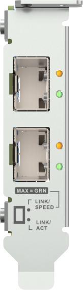 Produktbild QNAP Dual-port SFP+10GbE network expansion