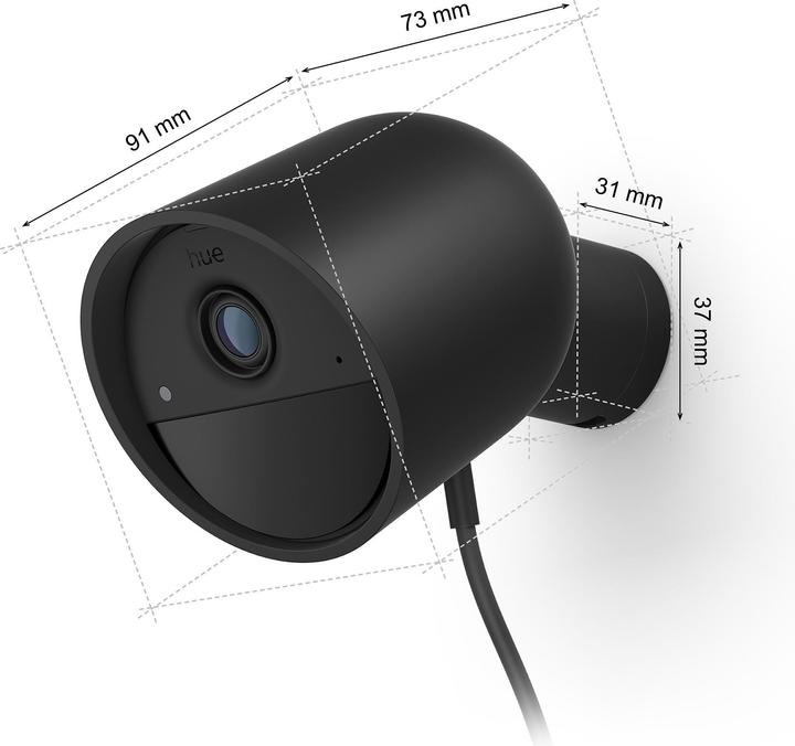 Image du produit Philips Hue Caméra filaire Secure (1920 x 1080 Pixels)