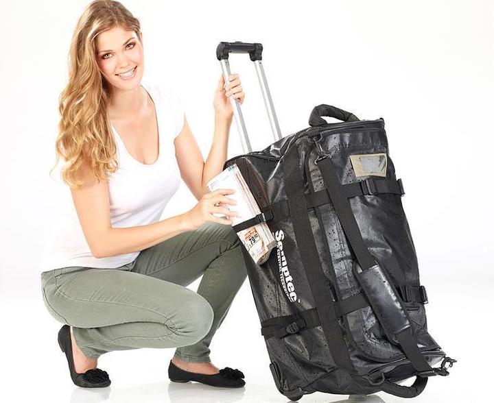 Immagine prodotto Semptec Borsa da viaggio trolley 2in1 in telone da camion resistente agli strappi, 100 l