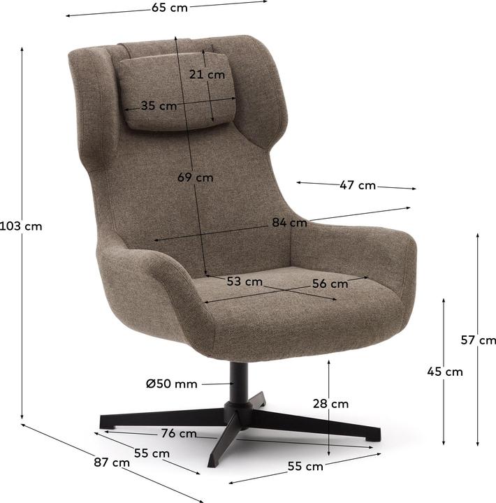 Actual product image Kave Home Zalina