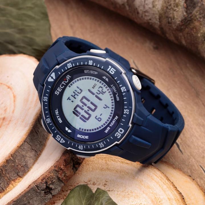 Actual product image Sector Mens No Limits Multifunction Watch (Digital watch, 44 mm)
