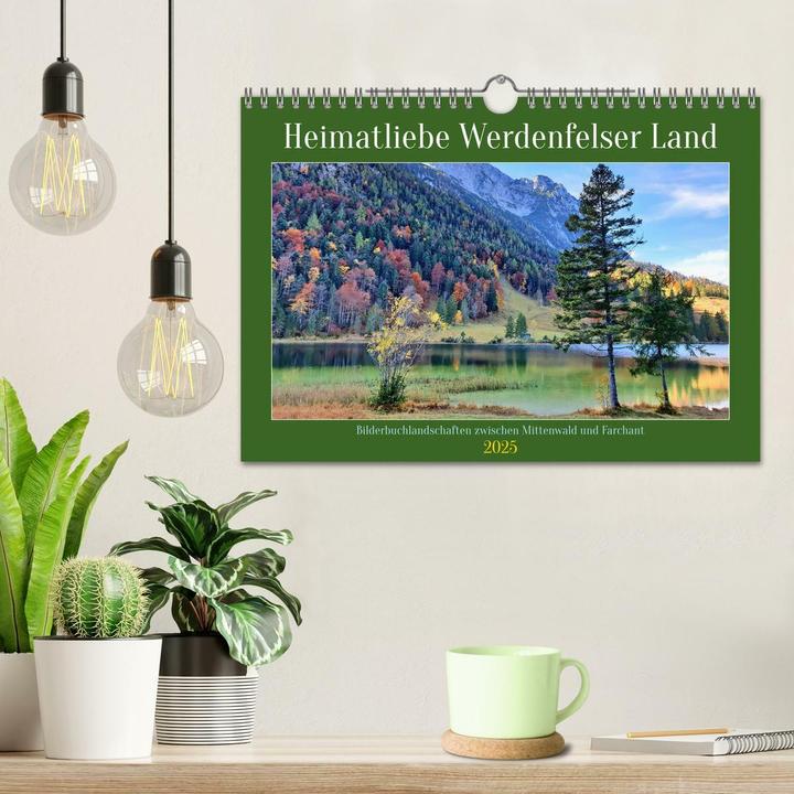 Produktbild Heimatliebe Werdenfelser Land - Bilderbuchlandschaften zwischen Mittenwald und Farchant (Wandka (A4, Deutsch)